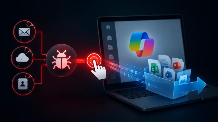 Ilustracija Microsoft Copilot Personal i bezbjednosne ranjivosti povezanih sa URL parametrima