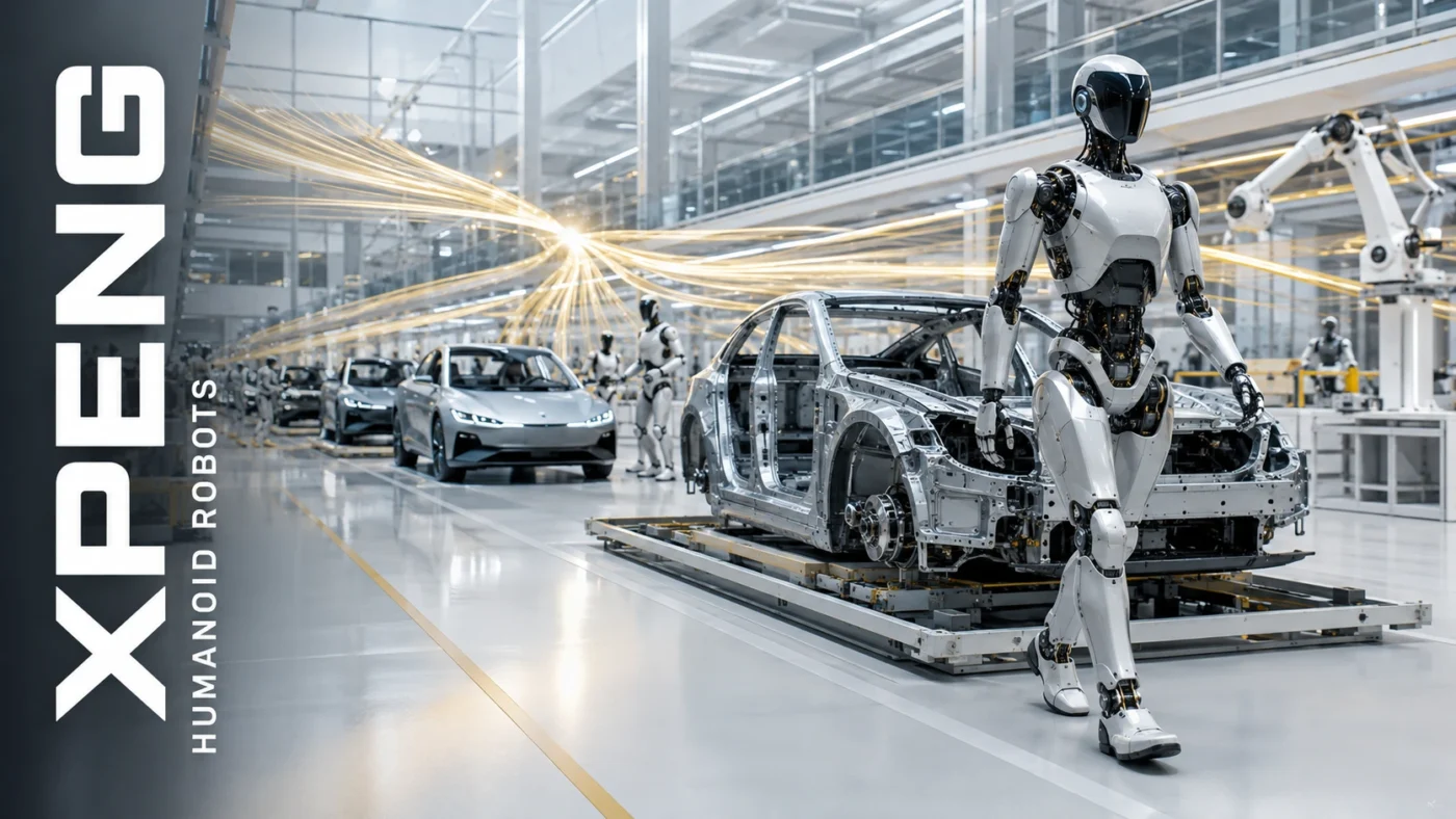 Xpeng finansiranje robota i humanoidni Iron kao cilj komercijalizacije