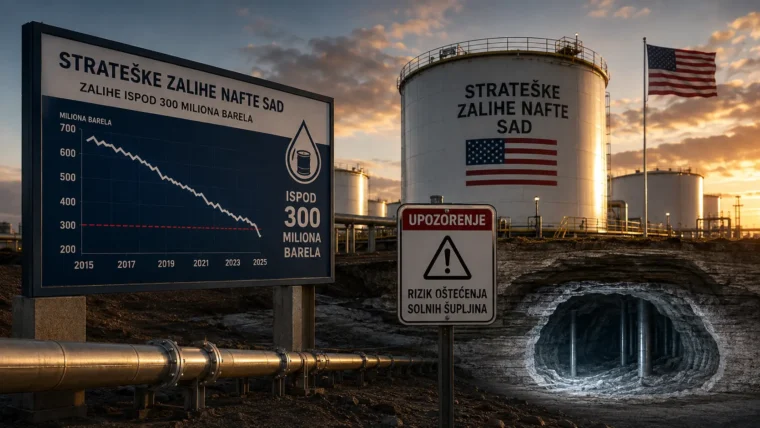 Naftni terminal i skladišni objekti Strategic Petroleum Reserve u blizini obale Gulf Coasta USA