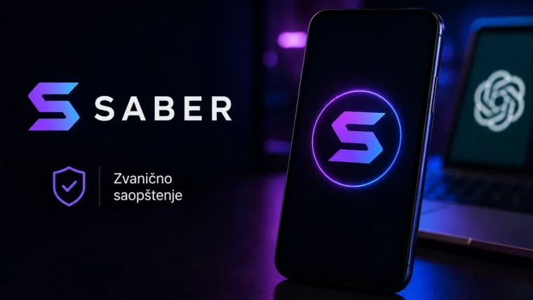 Logo Saber Interactive i prikaz igre Rideshare Stimulator iz teasera