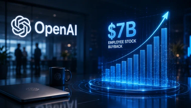 Logo OpenAI i simbolična ilustracija dionica i finansija