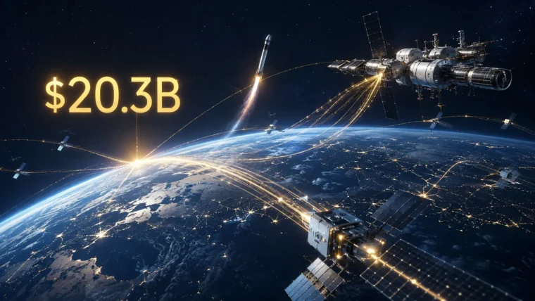 Grafikon finansiranje svemirske tehnologije — 2026 podaci