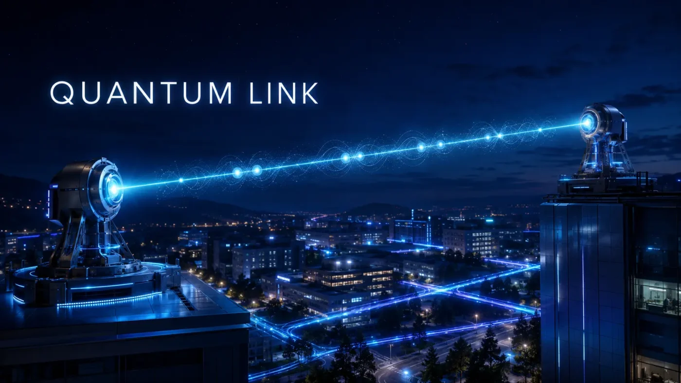 Free-space optički link na krovu laboratorije prenosi kvantne fotone