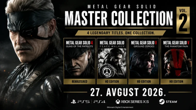 Remasterovani Metal Gear Solid 4 u 4K prikazu na modernoj konzoli sa Snakeom na ekranu