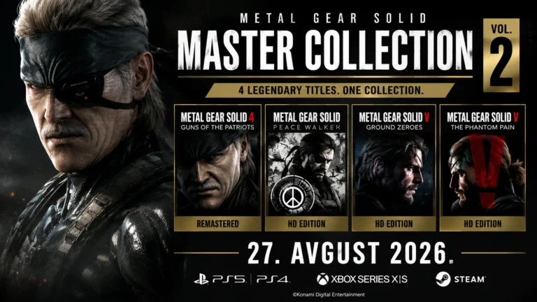 Remasterovani Metal Gear Solid 4 u 4K prikazu na modernoj konzoli sa Snakeom na ekranu