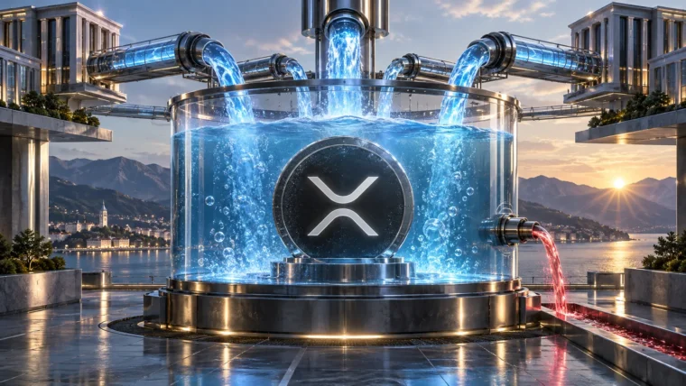 Grafikon spot XRP ETF tokovi i jednogodišnji trend fondova koji drže XRP