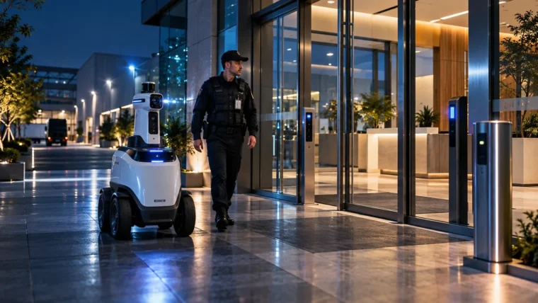 Fizička AI u robotskom psu za nadzor prostora i fizičko obezbjeđenje