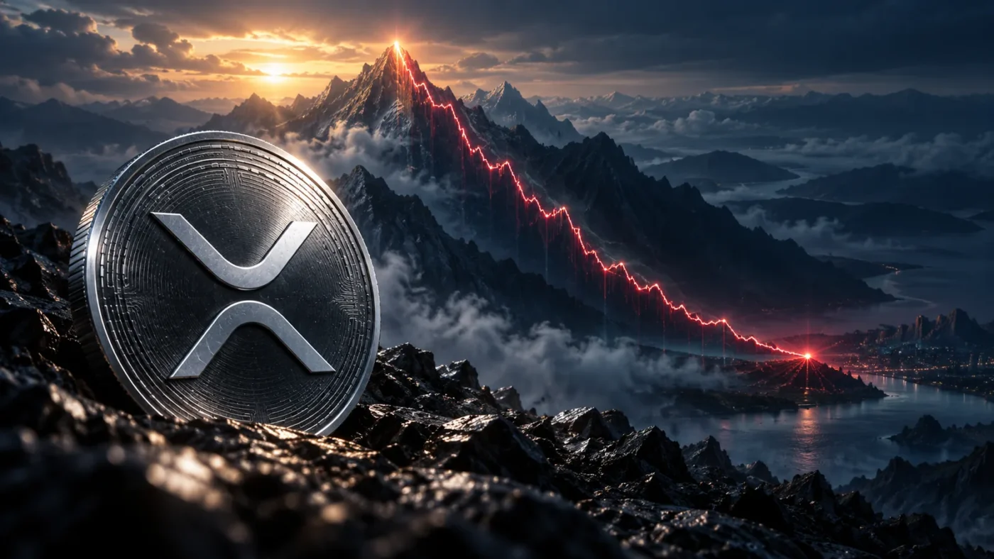 XRP cijena u poređenju sa vrhuncem iz januara 2018. godine